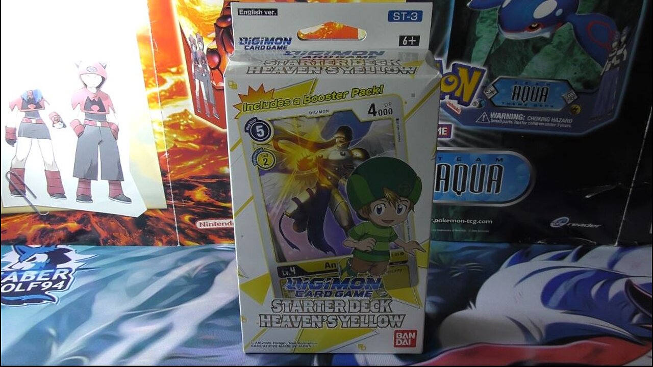 Digimon Heaven's Yellow Starter Deck Opening!!