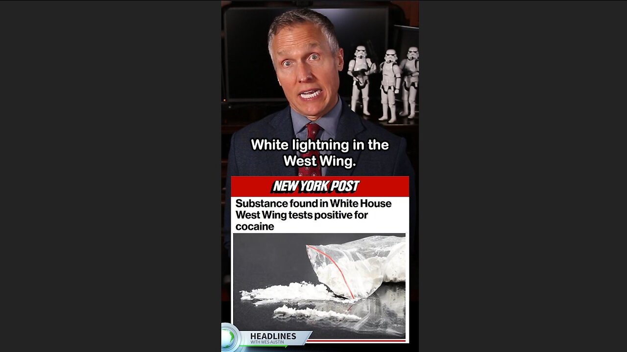 White Lightning in the West Wing [Coke Found in the White House]