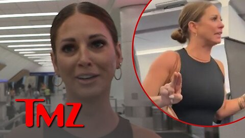 TIFFANY GOMASBack at Airport, Antsy ...BUT, WHAT DID SHE SEE ON PLANE??? Full video