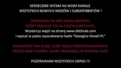 Ważna wiadomość dla nowych widzów i subskrybentów