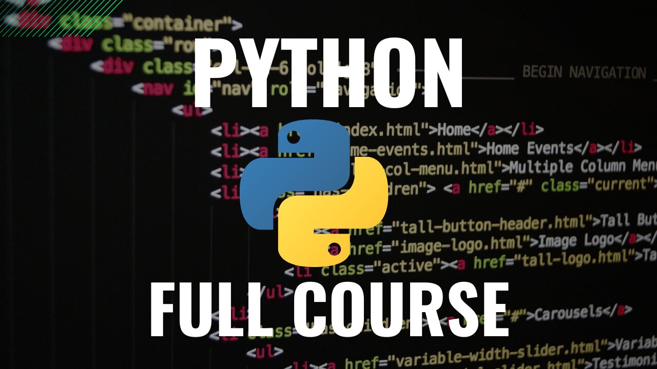 Python Full Course for free 🐍