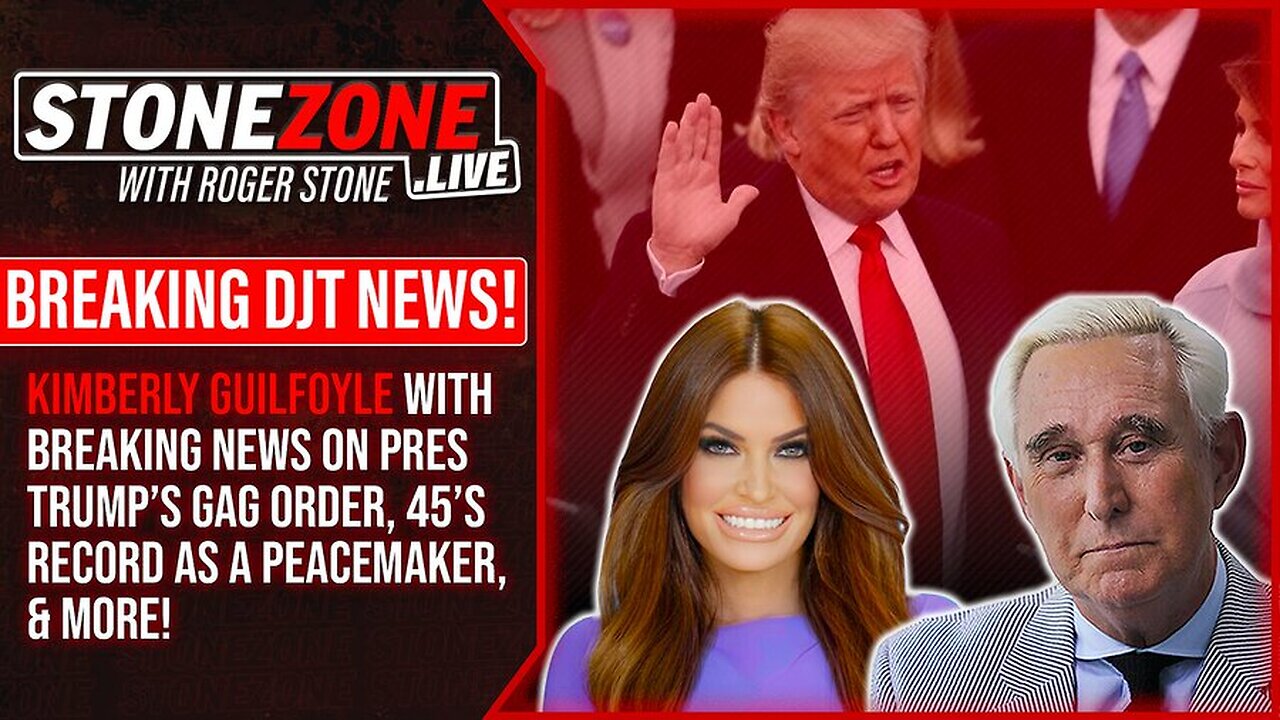 BREAKING NEWS On Trump’s Gag Order, 45’s Record as a Peacemaker, & MORE with Kimberly Guilfoyle