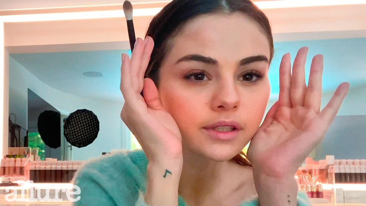 Selena Gomez's Glowing Makeup Routine in 10 Minutes