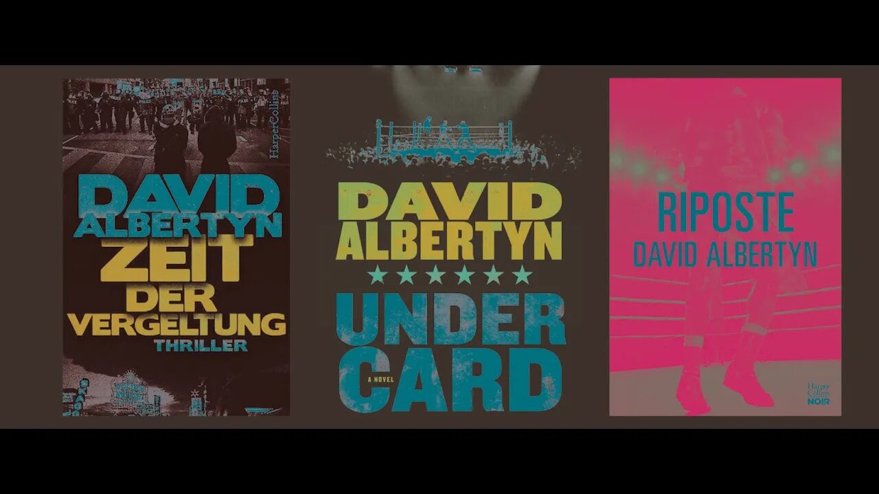 UNDERCARD THRILLING BOOK ABOUT RACE, BOXING AND MURDER DAVID ALBERTYN