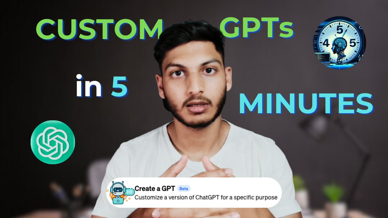 I Built TWO Custom GPTs LIVE in 5 Minutes (NEW OpenAI GPTs Tutorial)