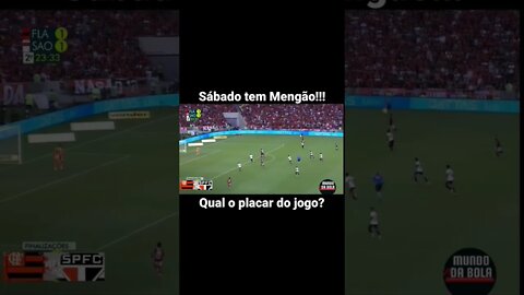 Sábado tem Mengão!!! Qual o placar do jogo???