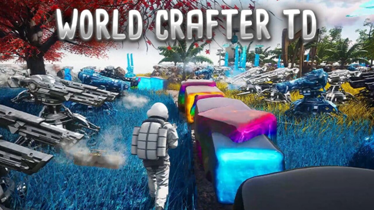 World Crafter TD - First Look Gameplay