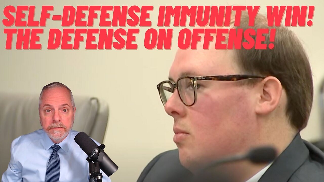 Self-Defense Immunity Win! The Defense on Offense!