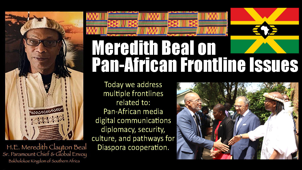Meredith Beal on Pan-African Frontline Issues