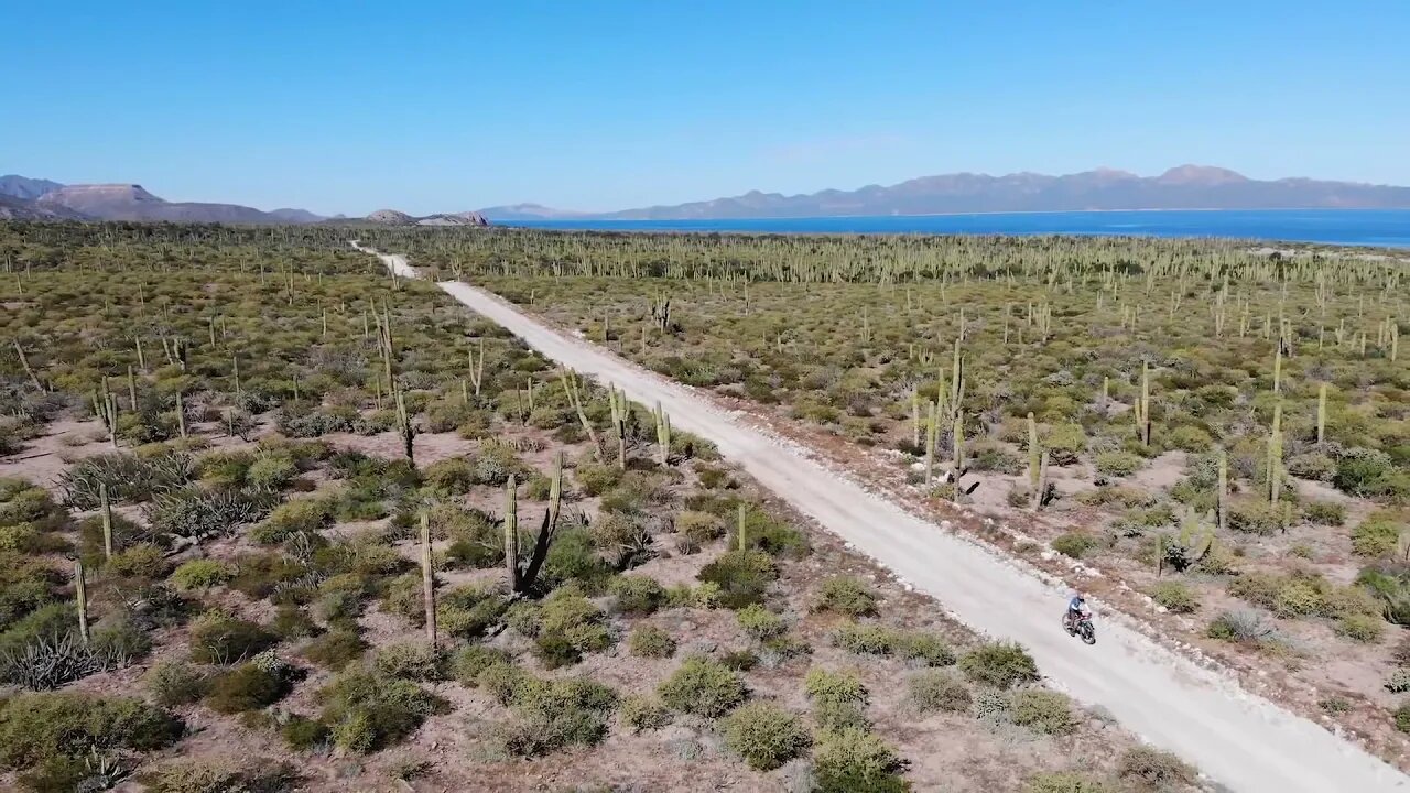 Drone Footage of the the Most Beautiful Baja Divide 1080p