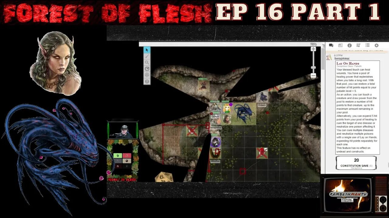 Forest of Flesh Episode 16 (Part 1) | Lexoriga Saggath| DnD5e