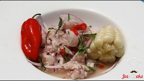 PERUVIAN CEVICHE RECIPE! - How To Make Peruvian Style Ceviche _ Jose Cooks