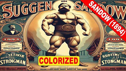 Sandow (1894) | Muscular Marvel | Old Movie