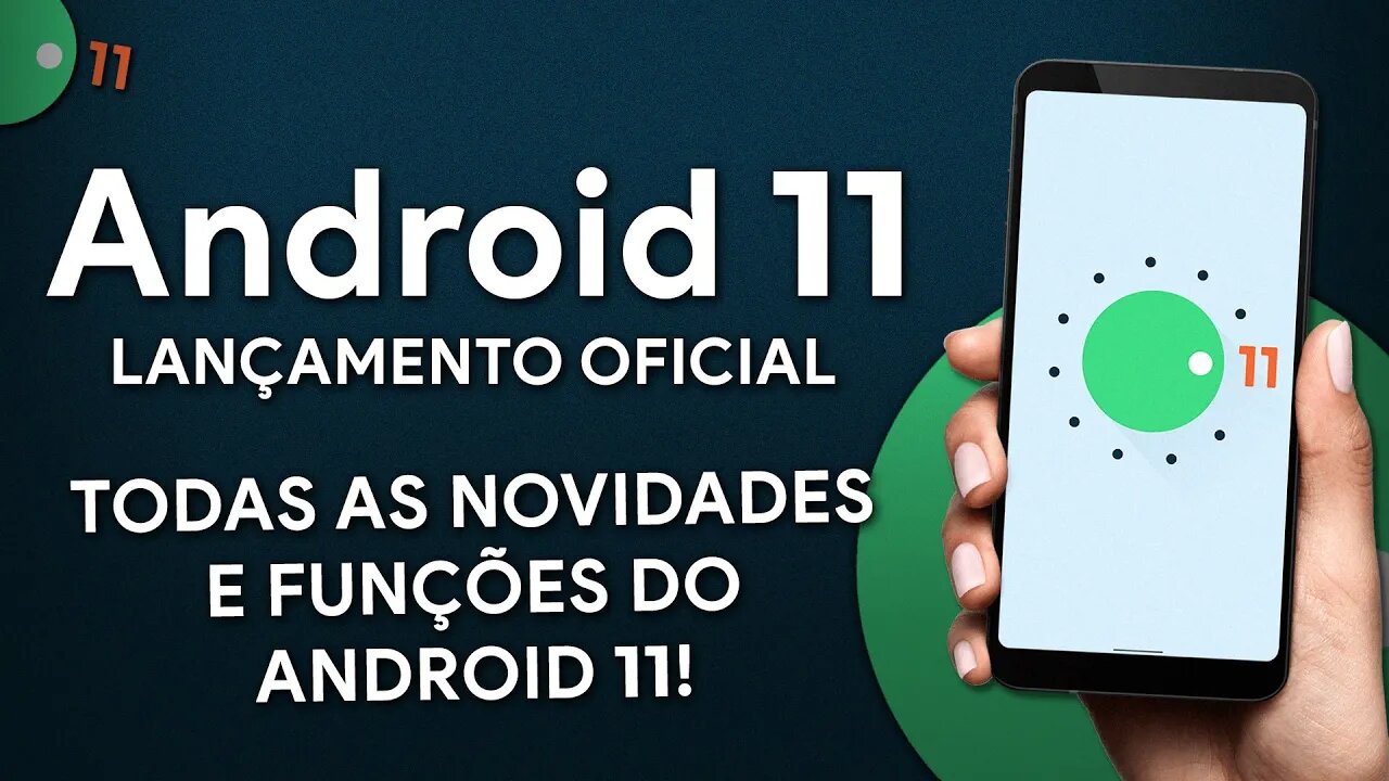 ANDROID 11 OFICIAL : Todas as NOVIDADES e NOVAS FUNÇÕES | Android 11 Official Release Review