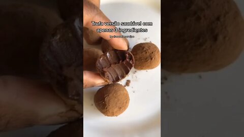 RECEITA DE DOCE FITNESS - Vídeo TikTok #Shorts