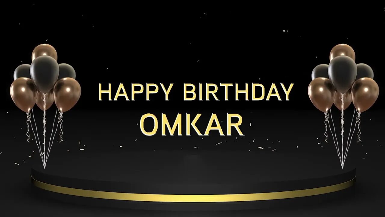 Wish you a very Happy Birthday Omkar