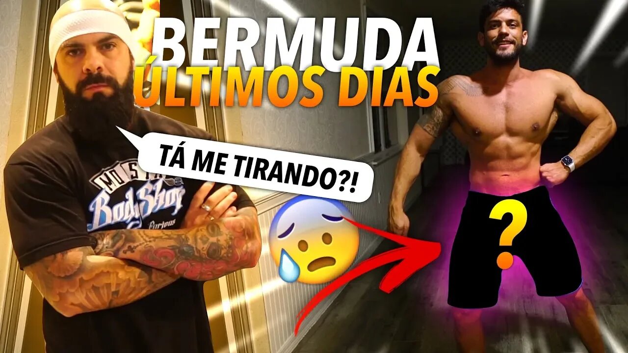 IGNOREI O COACH: PEGUEI UMA BERMUDA DIFERENTE 😱