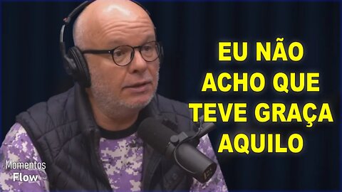 A PIADA DO RAFINHA BASTOS NO CQC - MARCELO TAS COMENTA