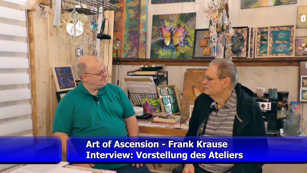 Franks Atelier "Art of Ascension", das Interview