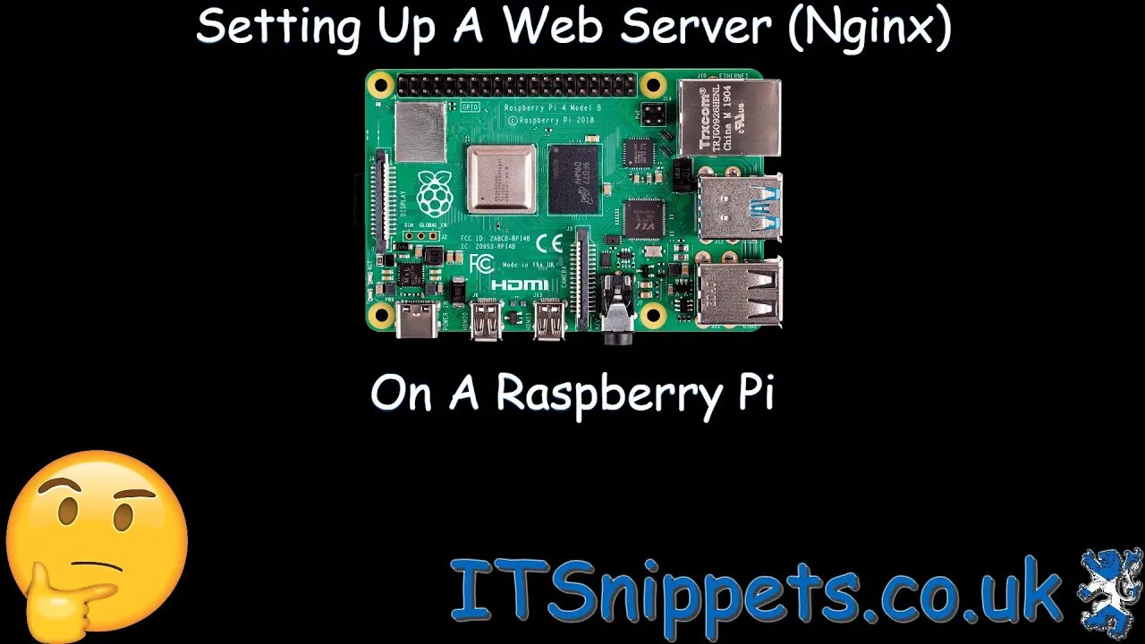 Setting Up A Web Server (Nginx) On A Raspberry Pi (@youtube, @ytcreators)