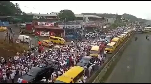 PANAMA: Mass demonstrations underway as citizens rise up against the government over high inflation