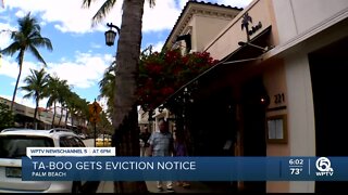 Ta-boo gets eviction notice