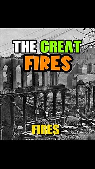 Great fires every year-- Seems more than by chance--