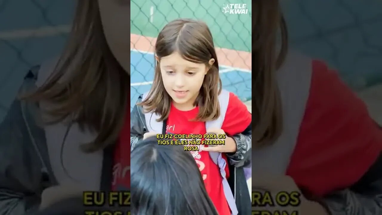 Faça um segredo desses com seus filhos.