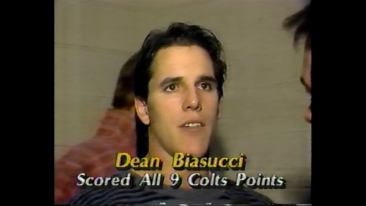 December 6, 1987 - Dean Biasucci and Colts Top Cleveland Browns