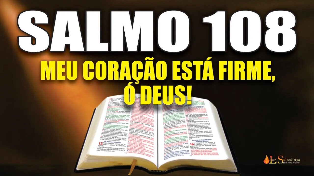 Livro dos Salmos da Bíblia: Salmo 108