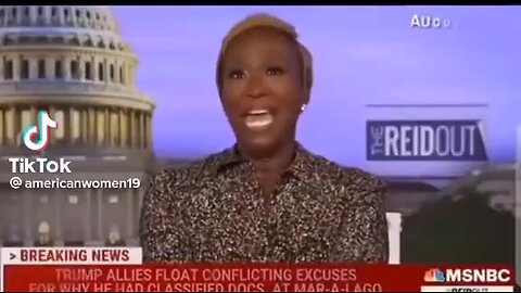 Joy Reid Flashback on Trumps Classified Docs. Oopsie…