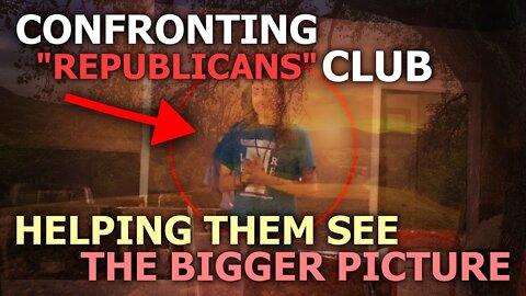 Dropping Truth Bombs At A Republican Club
