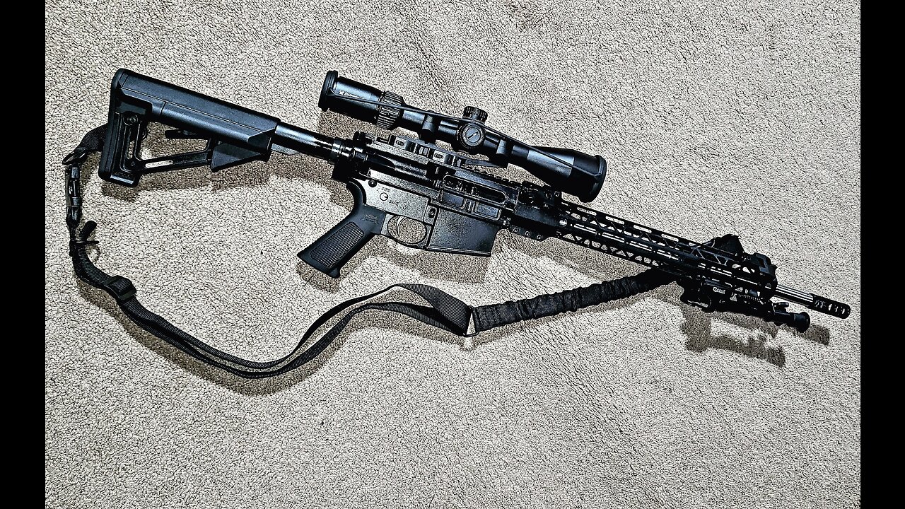 PSA AR-10 with a Vortex Diamondback 6-24x50 FFP Scope