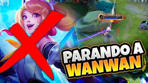 ELA É UMA DAS MAIORES COUNTERS DE WANWAN | MOBILE LEGENDS