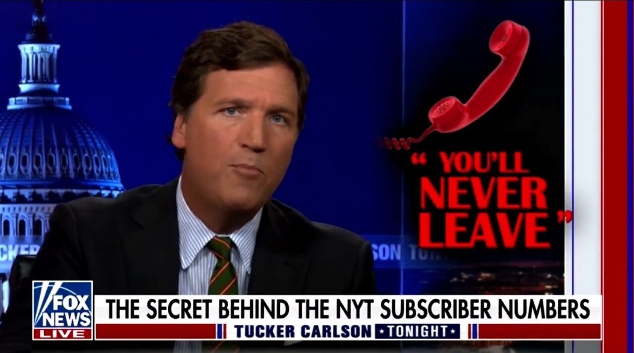 Tucker: NY Times Is Ripping Off Its Customers By Doing This...