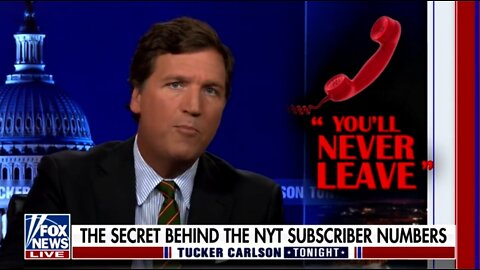 Tucker: NY Times Is Ripping Off Its Customers By Doing This...