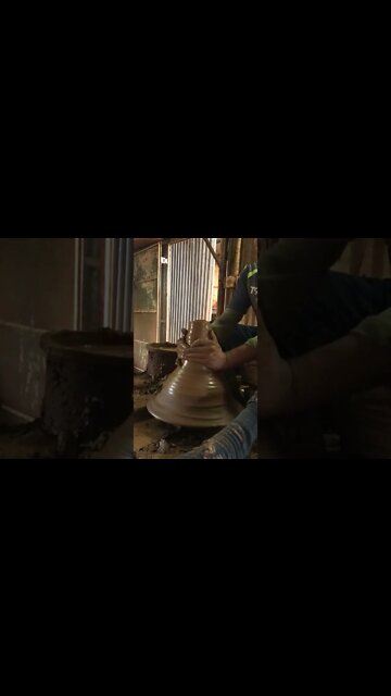 Clay Pottery Art 7 #dailyhackness #ytshorts #challenges #doityourself #useful #viral #trending