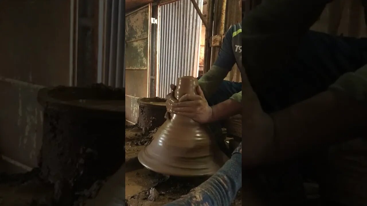 Clay Pottery Art 7 #dailyhackness #ytshorts #challenges #doityourself #useful #viral #trending