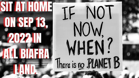 SEP 13, 2022 | GHOST TOWN EXERCISE IN THE ENTIRE BIAFRA - LAND.