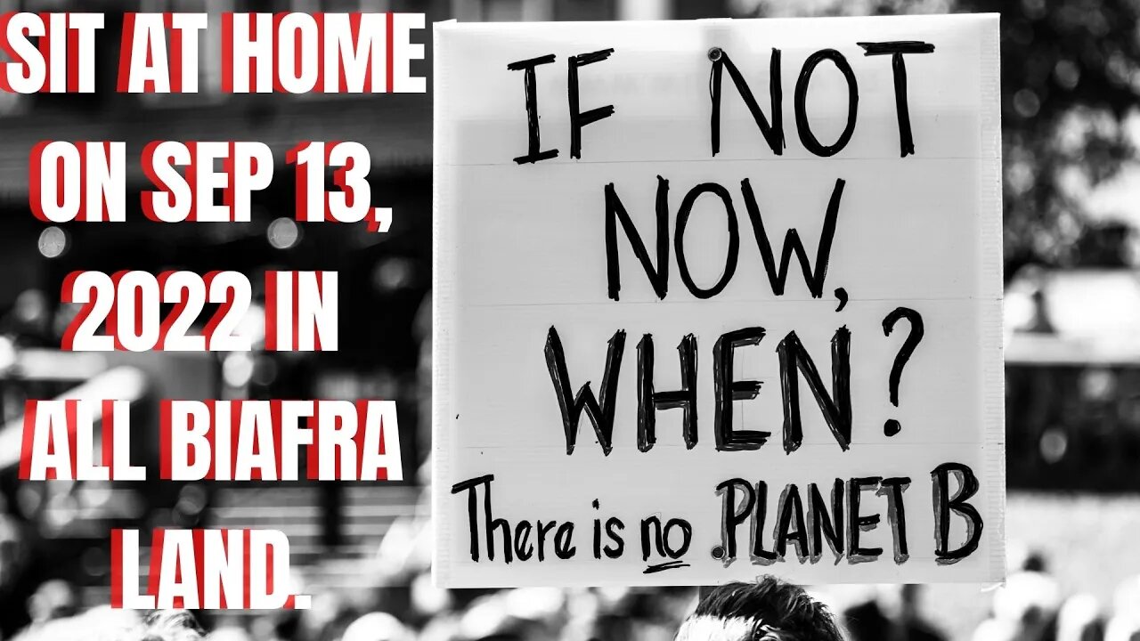 SEP 13, 2022 | GHOST TOWN EXERCISE IN THE ENTIRE BIAFRA - LAND.
