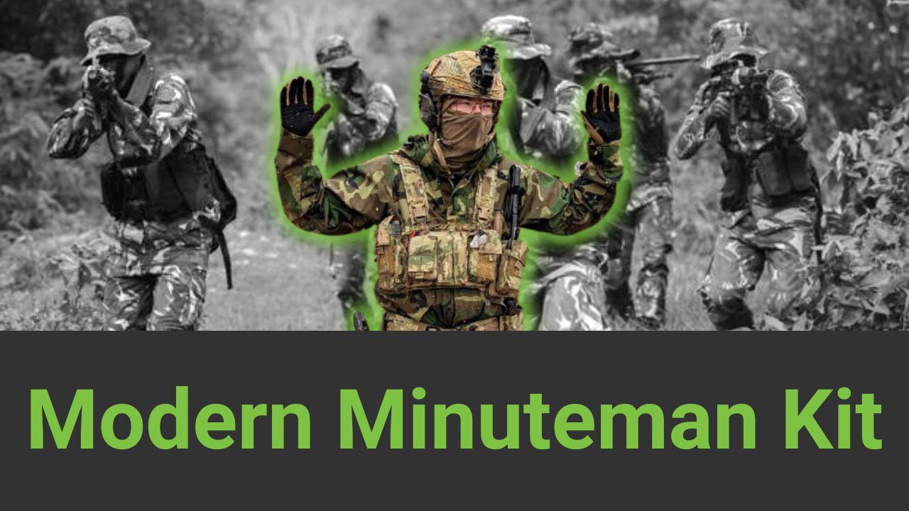 Guerrilla Warfare Kit for the Modern Minuteman