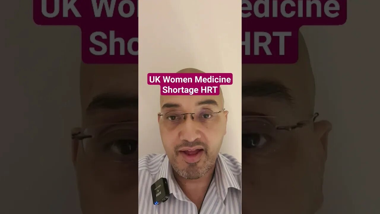 UK Women Medicine Shortage HRT #Rumble #News #Shorts