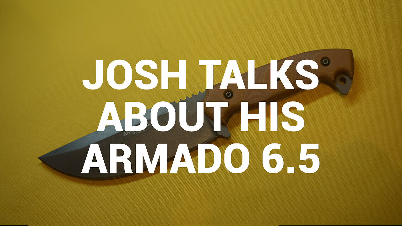 Josh Navarrete (FORGED IN FIRE CHAMPION) talks to us about his Armado 6.5 prototype