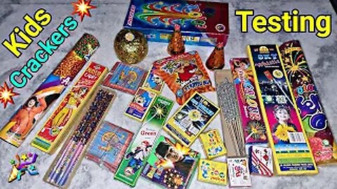 Crackers Testing video 2021 | Crackers For Kids 2021 | Diwali Crackers Testing 2021 🔥😃