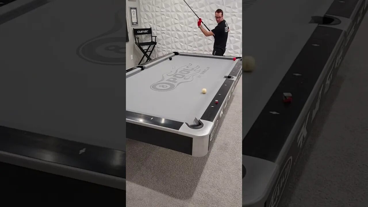 Impossible Shot made Possible - Monster Draw! 👹🎱 #shorts #8ballpool #billiards