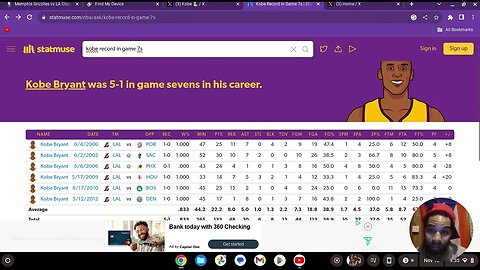 KOBE BRYANT IS 5-1 IN GAME 7S STATS DONT TELL EVERYTHING !!