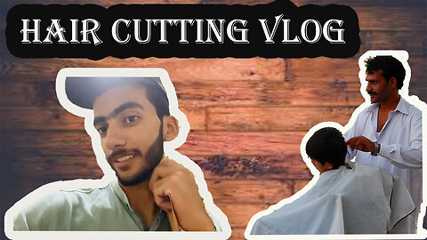 hair cutting vlog with zunu || for fun || pakistan