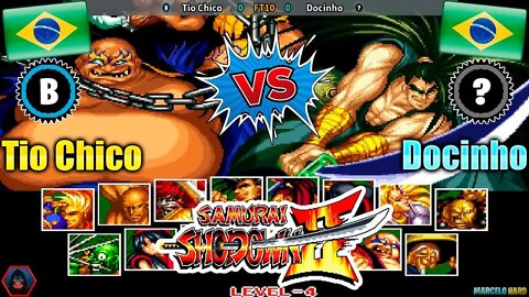 Samurai Shodown II (Tio Chico Vs. Docinho) [Brazil Vs. Brazil]