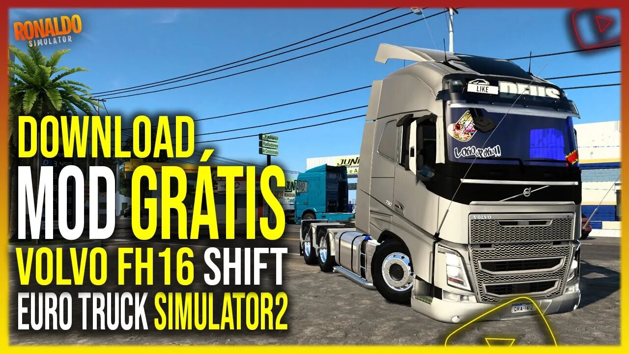 ▶️VOLVO FH 16 SHIFT BRASILEIRO EURO TRUCK SIMULATOR 2