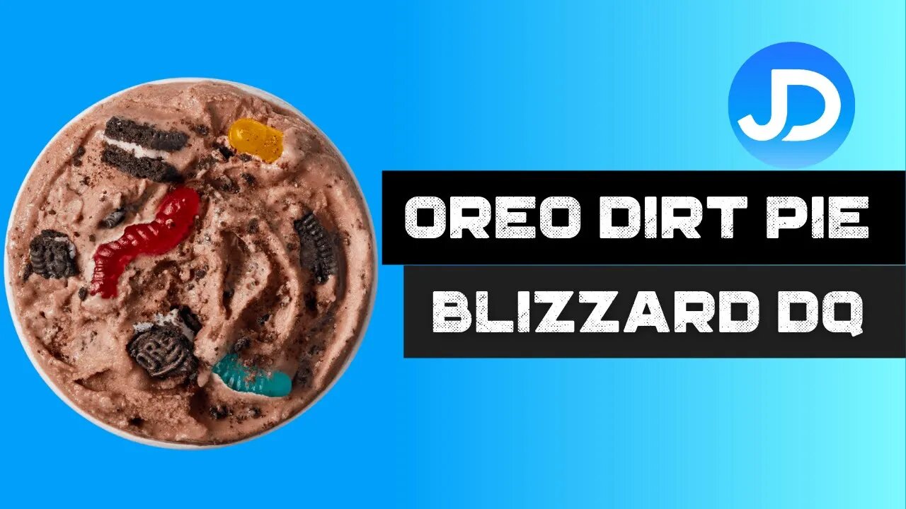 Dairy Queen Oreo Dirt Pie Blizzard review